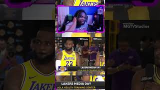 Lakers Fan Reacts To LeBron and Bronny James troll each other after 1v1 shorts [upl. by Hanzelin]