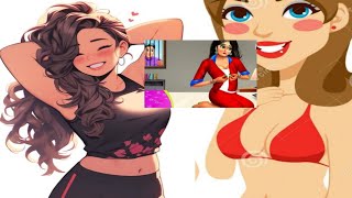 indian hostel funny video👙  haunted hostelx girl cartoon [upl. by Keraj90]