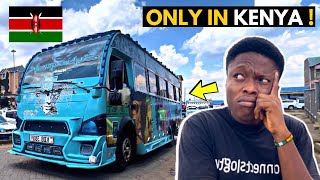 🇰🇪First Time in a Matatu in Nairobi Kenya  The Unique Matatu Culture [upl. by Atnahsal]