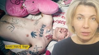 Реакция МАМЫ на Lil Peep  Save That Shit [upl. by Anuqahs]