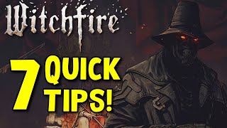 Witchfire 7 ESSENTIAL Tips [upl. by Yrok]