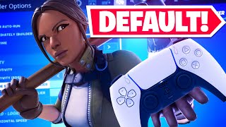 I Tried Fortnites DEFAULT Controller Settings… GOOD or BAD [upl. by Avilo]