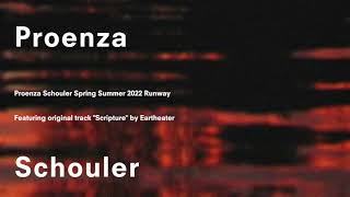 quotScripturequot by Eartheater Proenza Schouler Spring Summer 2022 Runway Soundtrack [upl. by Gamal]