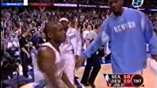 Denver Nuggets Earl Boykins buzzer beater [upl. by Dnalel]