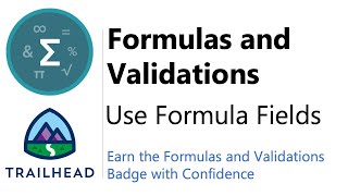 Use Formula Fields  Trailhead  Answered and Explained [upl. by Ain]