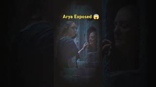 Arya Exposed 😱 House Of Black and White reels houseofthedragonedit gameofthrones edit [upl. by Michaeline356]