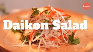 Daikon Salad a Simple 2 Step Recipe [upl. by Nnayrb]