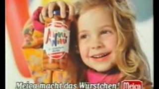 Mini Wini Würstchenkette Meica  Werbung 90er Jahre [upl. by Terry]