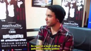 Interview with Taylor York from Paramore LEGENDADO paramorecombr [upl. by Harcourt36]