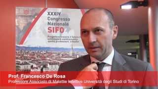 XXXIV Congresso Nazionale SIFO  Prof Francesco De Rosa [upl. by Siuraj]