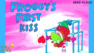 FROGGYS FIRST KISS 😘 Card For Someone Special ❤️ Valentines Day Read Aloud  Smiley Stories😊 [upl. by Besnard]