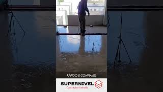 Contrapiso Autonivelante é Supernível [upl. by Akenat]