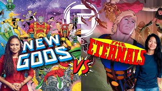 NEW GODS vs ETERNALS DCEU vs MCU [upl. by Clorinda378]