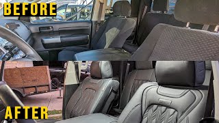 How to modernize your interior on 20072021 Tundra Interior on the CHEAP [upl. by Donoho]