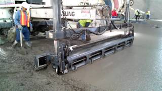 Somero S240 laser screed for hire [upl. by Michel]