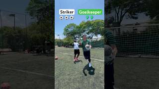 Striker vs Goalkeeper 🧤⚽️ [upl. by Gellman570]