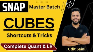 SNAP Master Batch  Cubes  Shortcuts amp Tricks  Session 3  SNAP 2024  Udit Saini [upl. by Anoik]