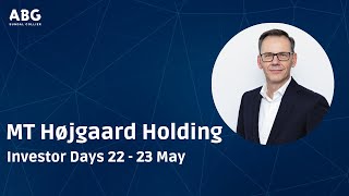 MT Højgaard Holding  Investor Days 22  23 May [upl. by Bolten]