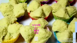 เค้กใบเตย​หน้าแตก ไม่ใช้เตาอบ​ หอมนุ่มฟู​ How​to Make​ Steamed Pandan Cake [upl. by Yevre906]