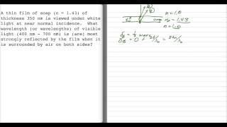 Physics 10164  Spring 2014  Exam 4D Problem 4 [upl. by Schlenger753]