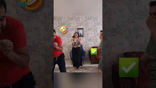 Balloon bursting challenge🎈🤣 shorts challenge funny partychallenge familygames games [upl. by Rendrag]