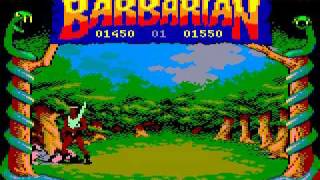 Amstrad CPC  Barbarian 1987 de Palace Software [upl. by Swaine]