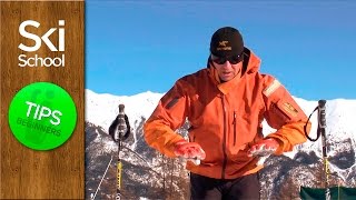 Crossed Skis Solution  Learn How To Ski Beginners Lesson [upl. by Rafaelia]