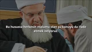 Menzil Miras Meselesi Şeyh Seyyid Muhammed Fettah ElHüseyniks Mesajı [upl. by Namya618]