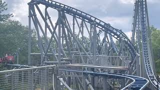 Skyrocket Roller Coaster at Kennywood [upl. by Klos]