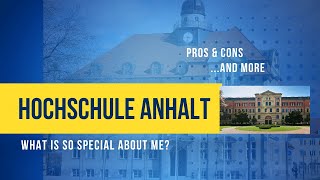 Hochschule Anhalt Anhalt University of Applied Sciences [upl. by Omer850]