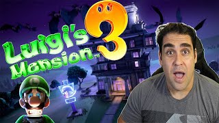 Luigi Mansion 3 10 Floor Scarescraper LIVE with viewers [upl. by Retsek263]