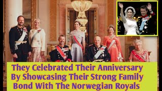 They Celebrate Their Anniversary By Showcase Their Strong Family Bond With The Norwegian Royals✔️ [upl. by Millisent894]