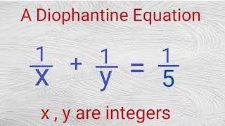 Nice Diophantine Equation  Can you solve [upl. by Fridlund876]