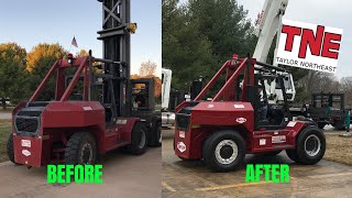 Rebuilding a 1991 Taylor Forklift [upl. by Nettle487]