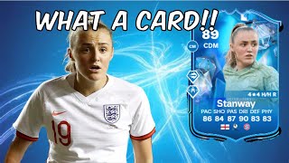 89 Georgia Stanway Fantasy FC Player Analysis  EA FC 24 Ultimate Team [upl. by Goodill]