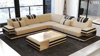 Modern Sofa Set Interior Design Ideas  Living Room Corner Sofa Design  U Shaped Sofa Design [upl. by Boorer]