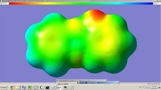 Viewing Electrostatic Potential HOMO and LUMO with GaussView  With sample in Description [upl. by Nhtanhoj]