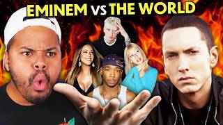 Adults React To Eminem Diss Tracks and Beef  Choose A Side [upl. by Aikaj]