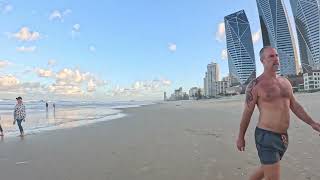 Broadbeach  Gold Coast  Beach Walk [upl. by Egor]