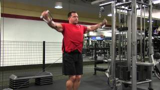 Cable Crossover Side Shoulder Raise [upl. by Gargan]