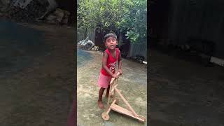 Chotu Dhaan Khet mein Machli pakar raha Hai youtubeshorts vairalvideo [upl. by Ahsekel]