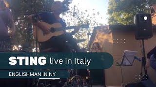 Sting live in Tuscany  Englishman in New York 2017 [upl. by Featherstone]