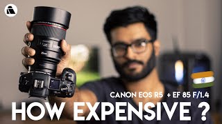 How expensive is the Canon R5 in India  Buying guide in Hindi [upl. by Adnuahsar]