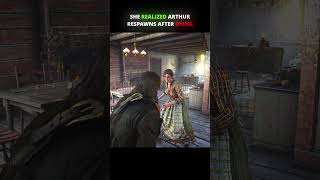 She Realized Arthur Respawns After Dying rdr2 fyp gaming viral [upl. by Sheffield]