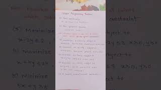 LPP  Class 12 Most important Maths chapter lpp short revision of full chapter  how to revise lpp [upl. by Irma]