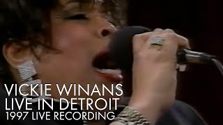 Vickie Winans  Live in Detroit And Straight From The Heart  1997 [upl. by Georgeta]