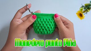 MONEDEROS TEJIDOS A CROCHET CON CIERRE 👛 [upl. by Maibach232]