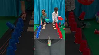 Best family boll roll and cup drope challenge shorts game [upl. by Wulf]