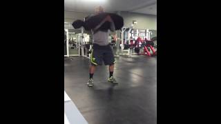 ZERCHER  HEAVY SANDBAG TRAINING front squats [upl. by Evette389]