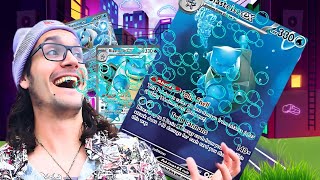 Blastoise Bonanza Pulling ALL 3 Blasty Boys in the Same ETB [upl. by Isidro517]